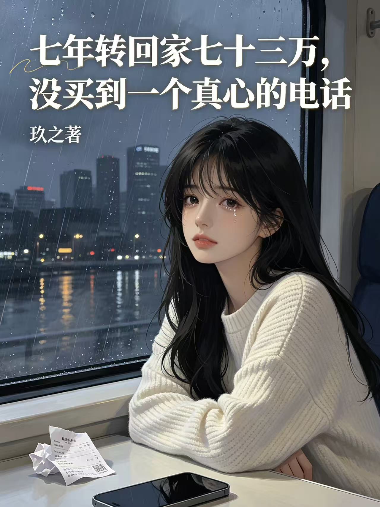 七年转回家七十三万,没买到一个真心的电话