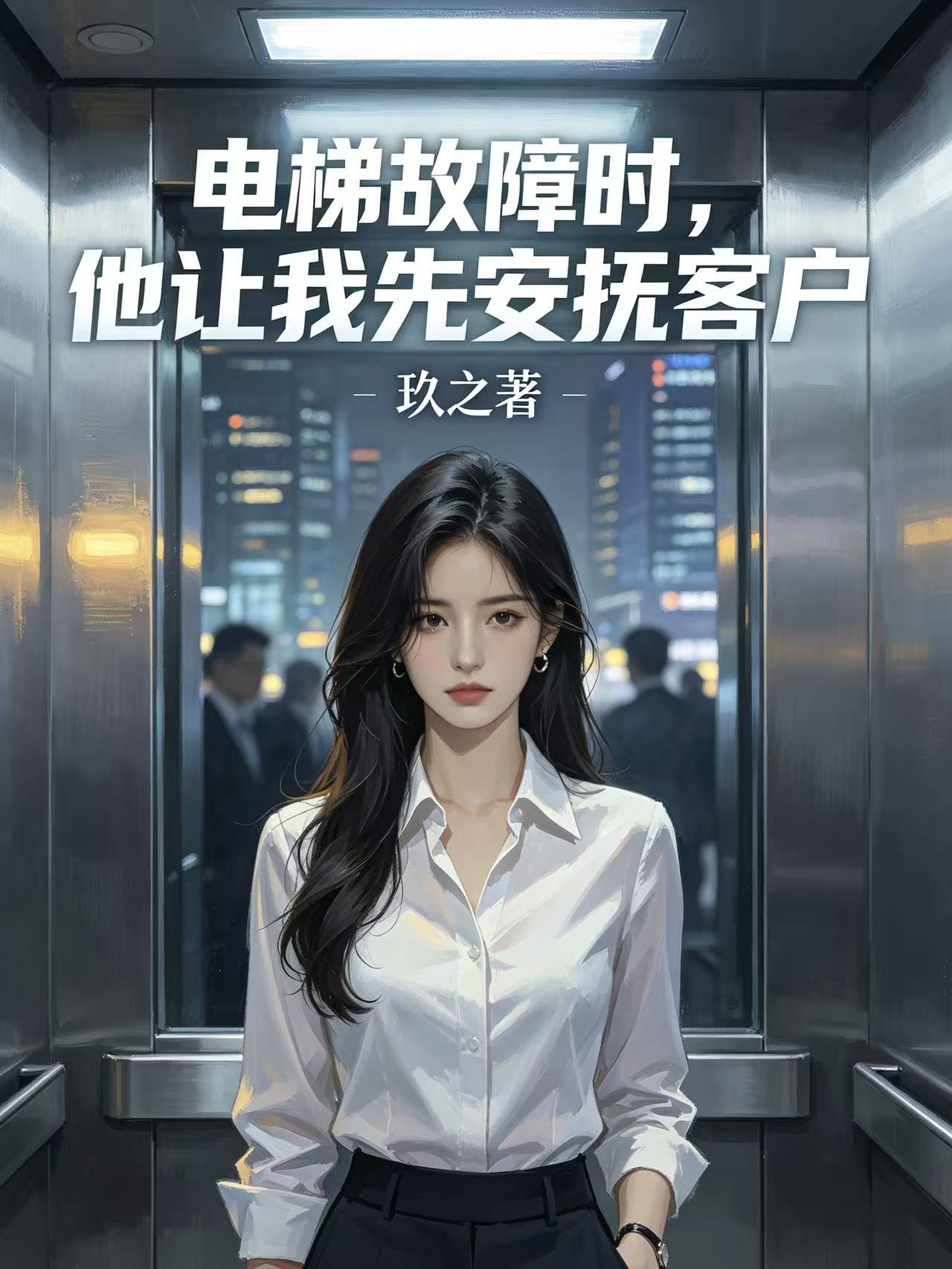 电梯故障时，他让我先安抚客户