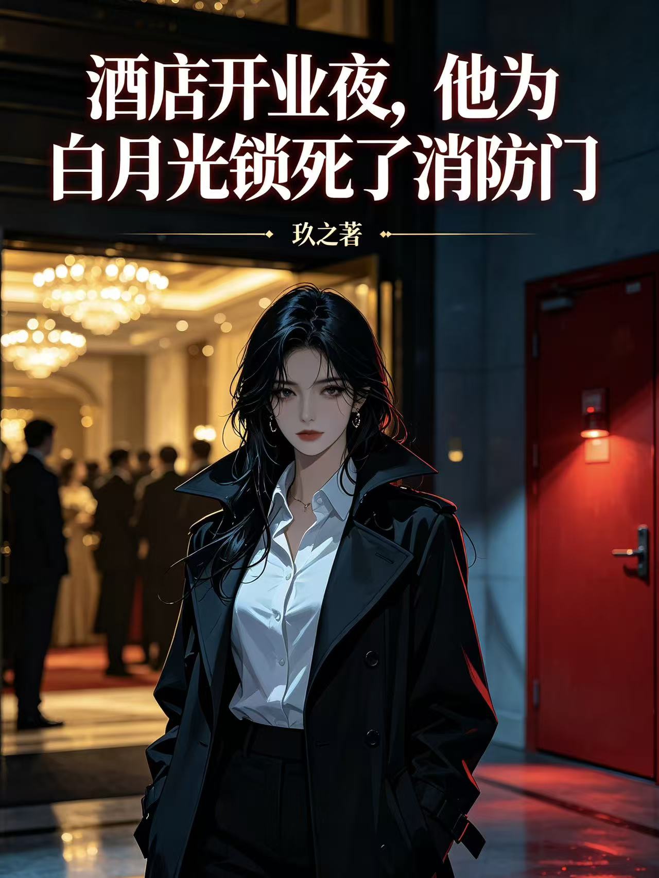 酒店开业夜，他为白月光锁死了消防门