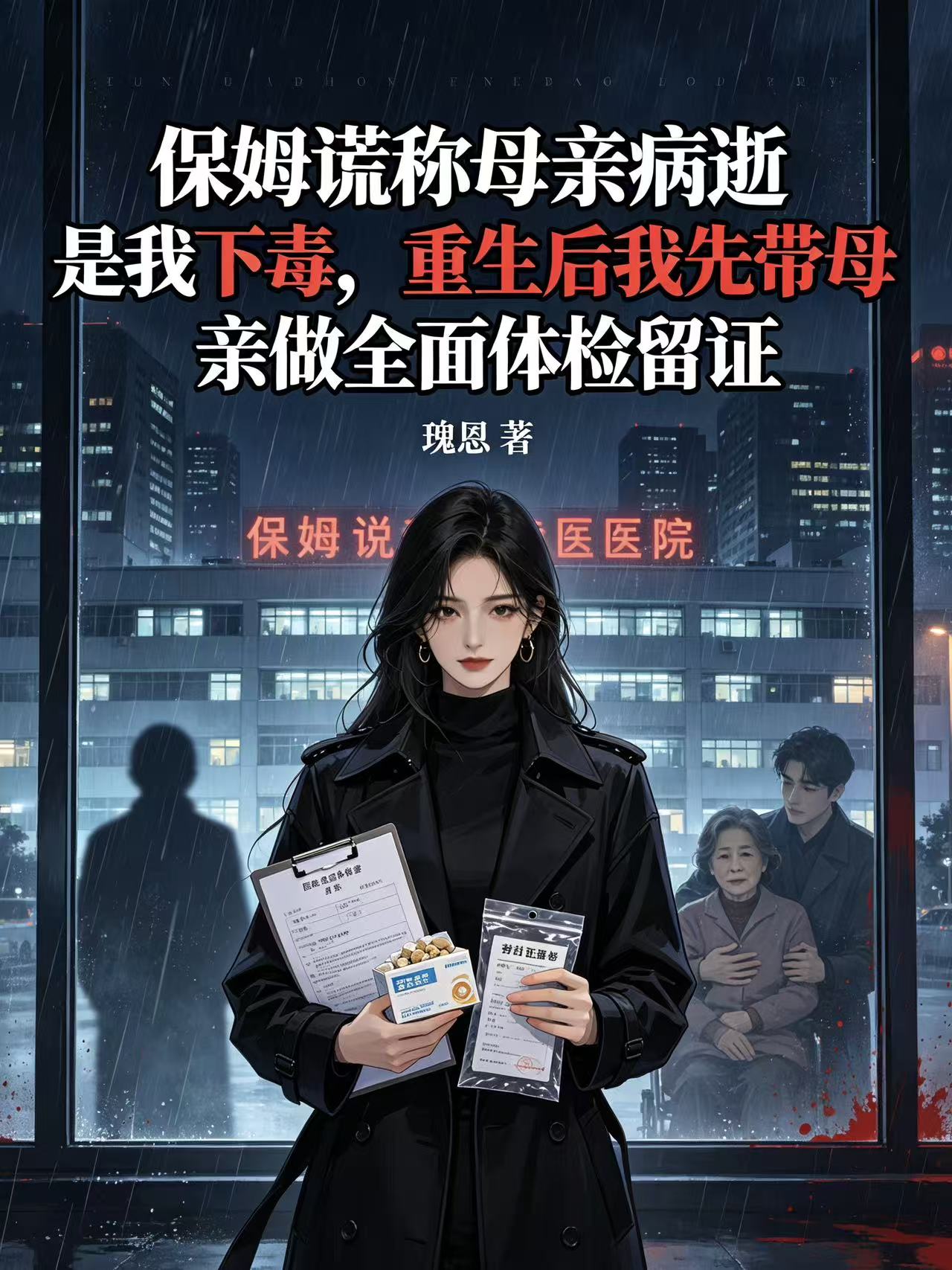 保姆谎称母亲病逝是我下毒，重生后我先带母亲做全面体检留证