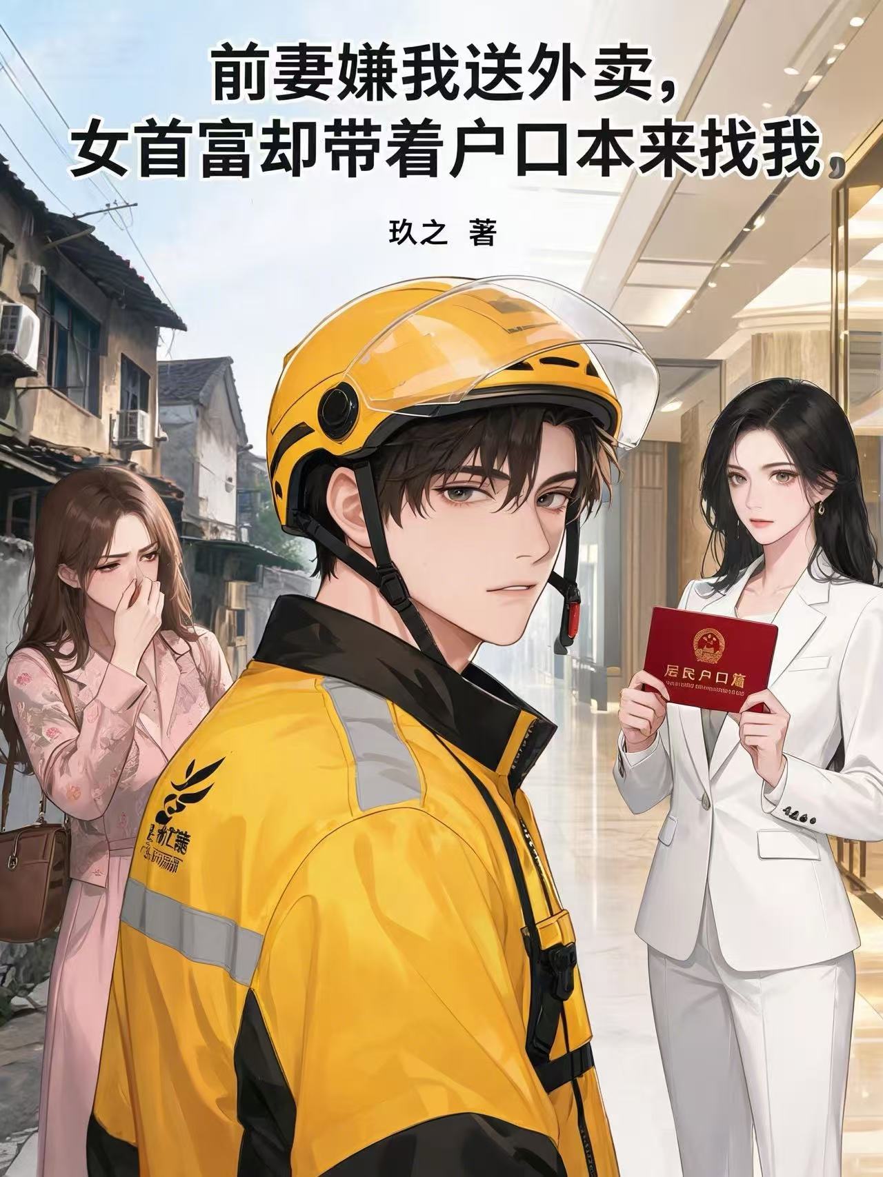 前妻嫌我送外卖,女首富却带着户口本来找我