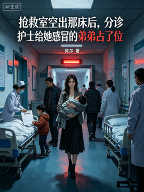 抢救室空出那床后,分诊护士给她感冒的弟弟占了位