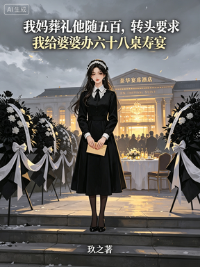 我妈葬礼他随五百,转头要求我给婆婆办六十八桌寿宴