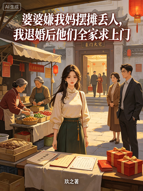 婆婆嫌我妈摆摊丢人，我退婚后他们全家求上门