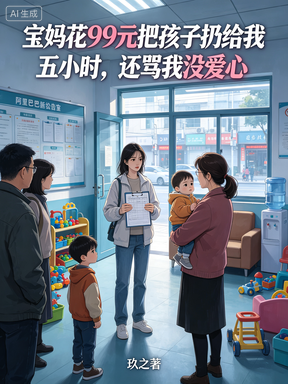 宝妈花99元把孩子扔给我五小时，还骂我没爱心