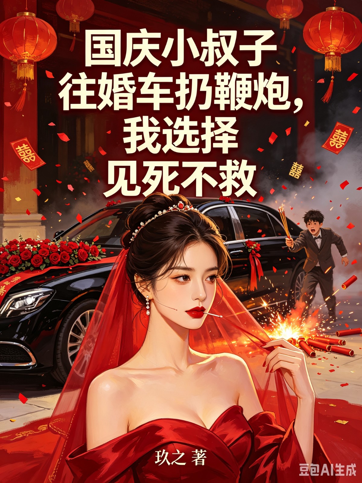 国庆小叔子往婚车扔鞭炮，我选择见死不救